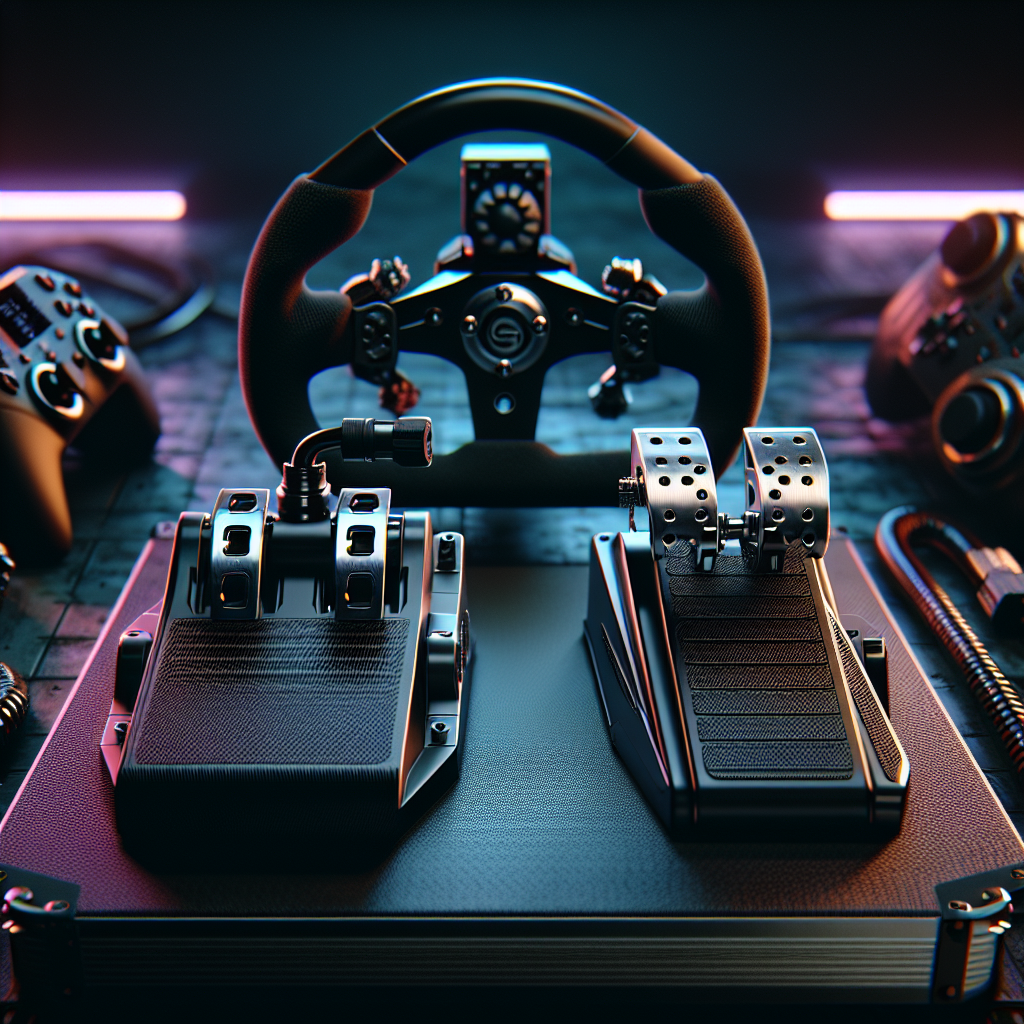 Thrustmaster T-Lcm Vs Logitech G923 Pedals